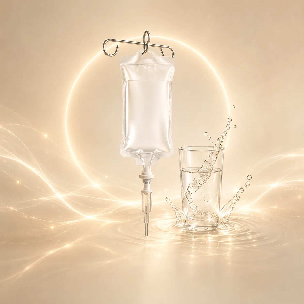 The Hydrator IV infusion — fluids and electrolytes