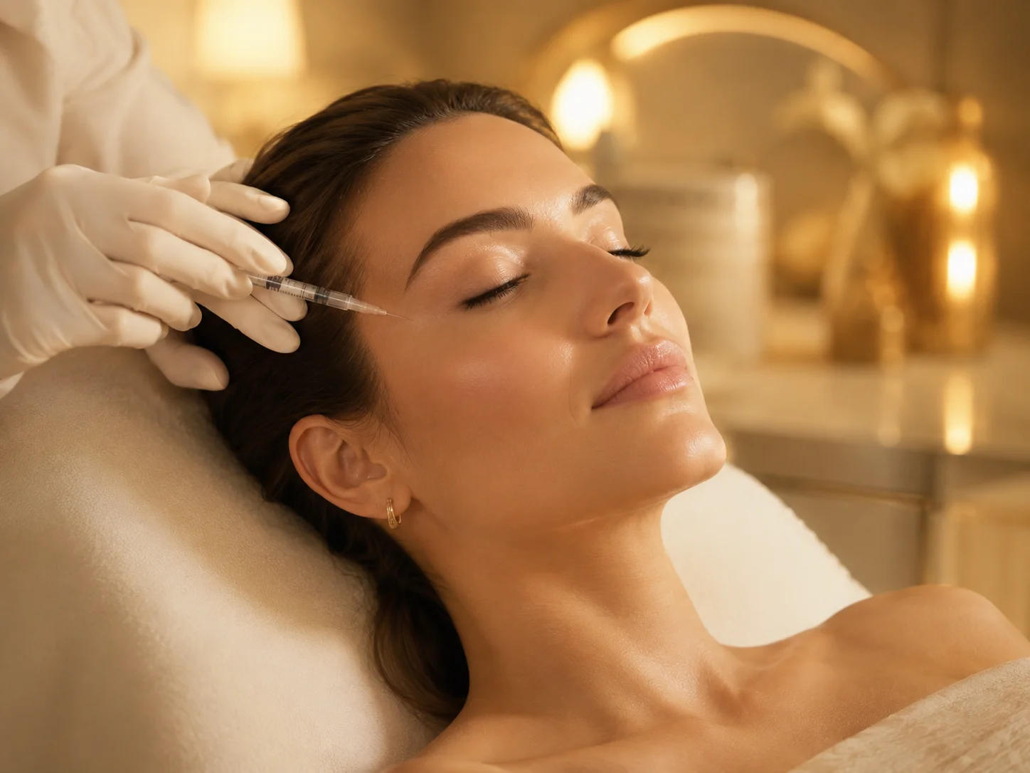 Precise neuromodulator treatment softens expression lines with intentional placement