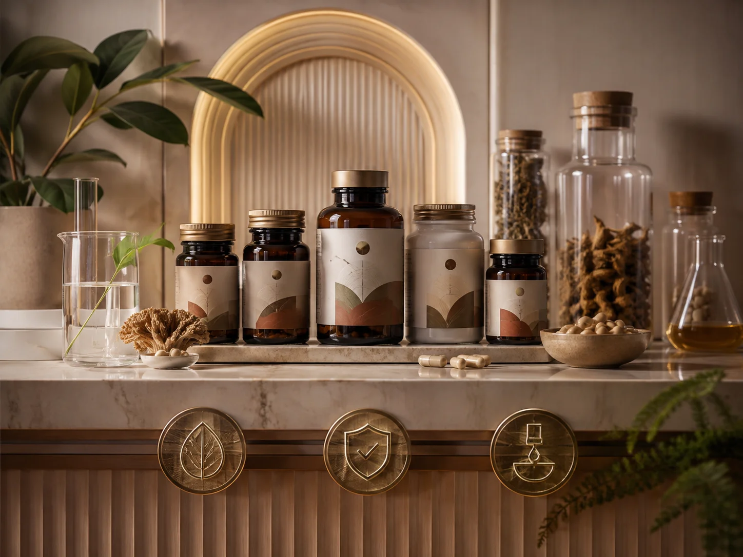 Professional-grade formulations with purity, sourcing, and quality standards